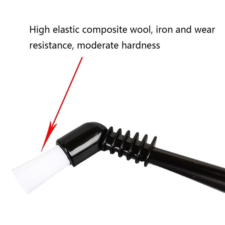 KFS-10 Short Handle Coffee Machine Cleaning Brush(Black Hair) - free shipping - PMC TechLife - Order now!