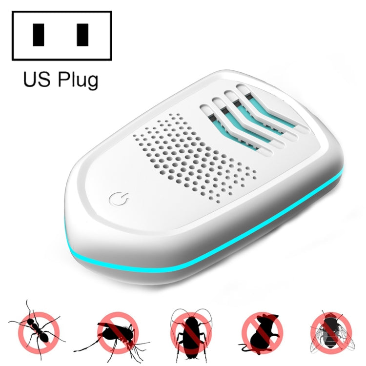 Pest Repeller Ultrasonic Mosquito Repeller Incense Heating Plug-In Mouse Repeller US Plug( White) - Repellents by PMC Jewellery | Online Shopping South Africa | PMC Jewellery | Buy Now Pay Later Mobicred