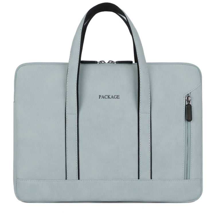 Q5 PU Waterproof and Wear-resistant Laptop Liner Bag, Size: 14 / 14.6 inch(Light Blue) - 14.1 inch by PMC Jewellery | Online Shopping South Africa | PMC Jewellery | Buy Now Pay Later Mobicred