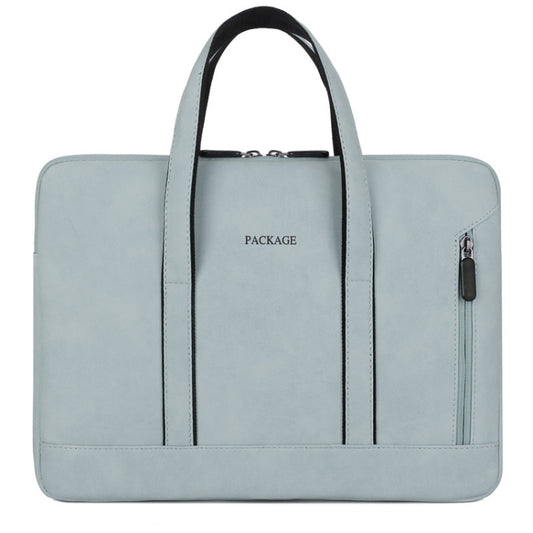 Q5 PU Waterproof and Wear-resistant Laptop Liner Bag, Size: 15 / 15.4 / 15.6 inch(Light Blue) - 15 inch by PMC Jewellery | Online Shopping South Africa | PMC Jewellery | Buy Now Pay Later Mobicred