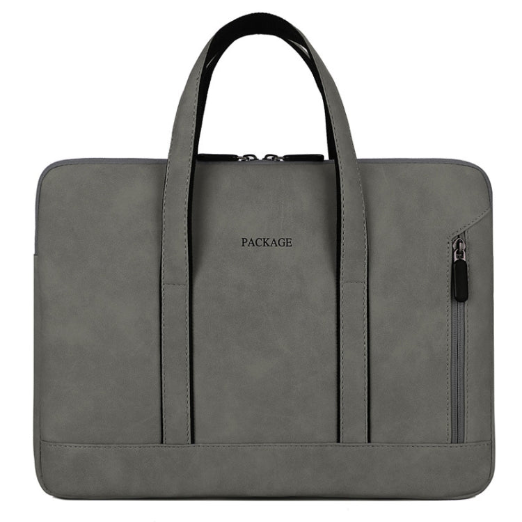 Q5 PU Waterproof and Wear-resistant Laptop Liner Bag, Size: 15 / 15.4 / 15.6 inch(Dark Gray) - 15 inch by PMC Jewellery | Online Shopping South Africa | PMC Jewellery | Buy Now Pay Later Mobicred