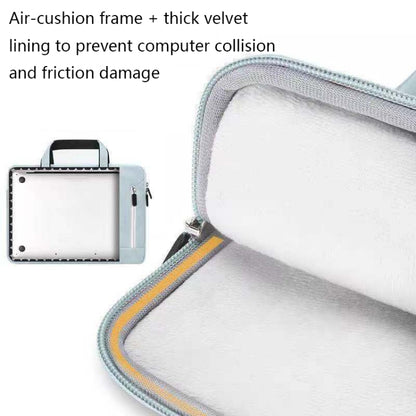 Q5 PU Waterproof and Wear-resistant Laptop Liner Bag, Size: 15 / 15.4 / 15.6 inch(Light Gray) - 15 inch by PMC Jewellery | Online Shopping South Africa | PMC Jewellery | Buy Now Pay Later Mobicred