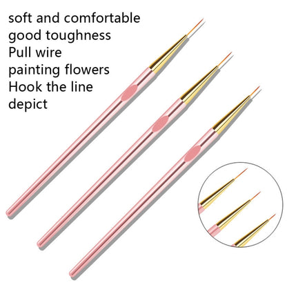 3 In 1 Electric Plating Rod Manicure Pencil(Rose Gold) - Nail Art Equipment by PMC Jewellery | Online Shopping South Africa | PMC Jewellery | Buy Now Pay Later Mobicred