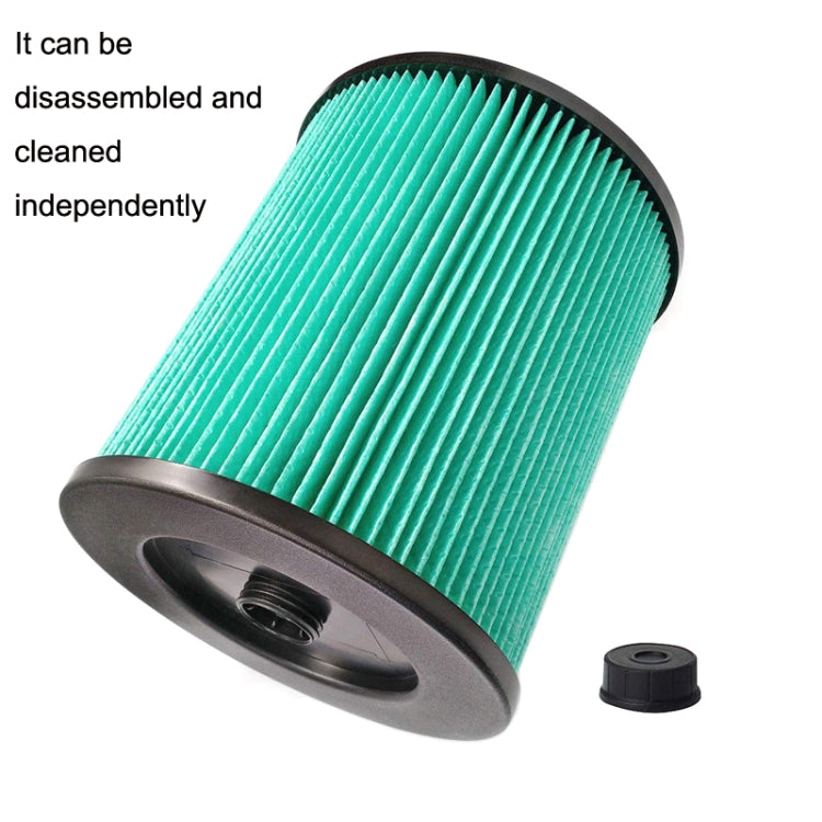 Hypa Cartridge Clean Filter For Craftsman 9-17912 Vacuum Cleaner Accessories(Green) - Other Accessories by PMC Jewellery | Online Shopping South Africa | PMC Jewellery | Buy Now Pay Later Mobicred