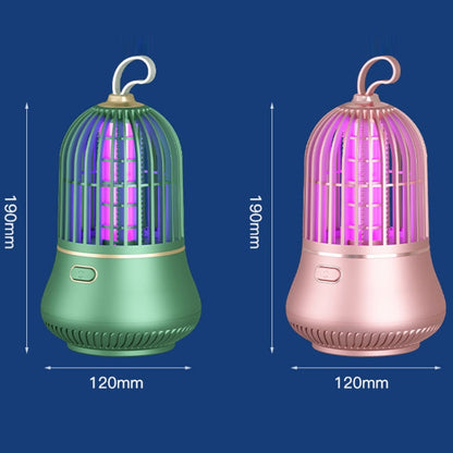 LED Mosquito Lamp USB Small Waist Photocatalyst Shock Mosquito Killer(Green) - Repellents by PMC Jewellery | Online Shopping South Africa | PMC Jewellery | Buy Now Pay Later Mobicred