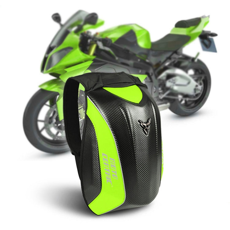 MOTOCENTRIC 11-MC-0077 Motorcycle EVA Turtle Shell Shape Riding Backpack(Green) - Bags & Luggages by MOTOCENTRIC | Online Shopping South Africa | PMC Jewellery | Buy Now Pay Later Mobicred
