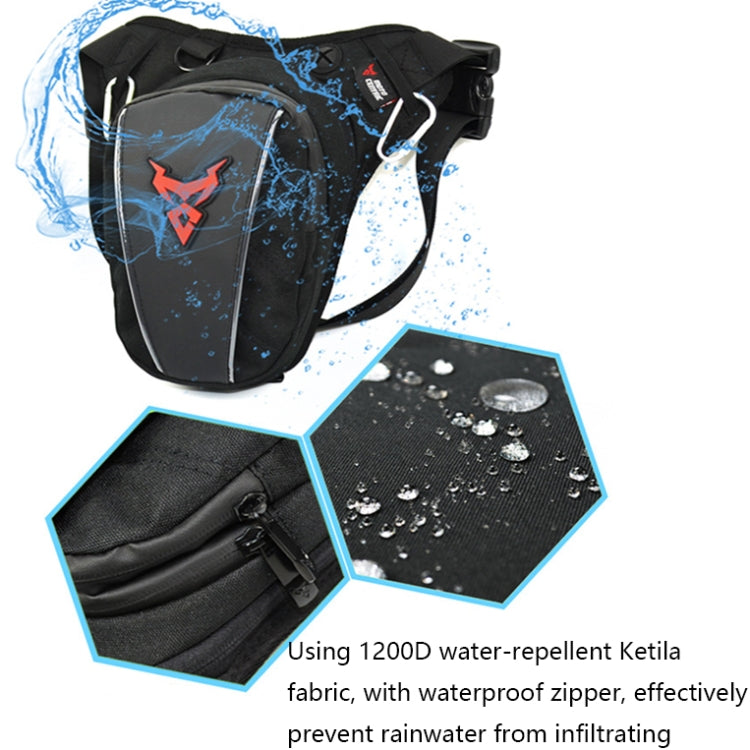 MOTOCENTRIC 11-MC-0105 Motorcycle Riding Leg Bag Waist Bag(Green) - free shipping - PMC TechLife - Order now!