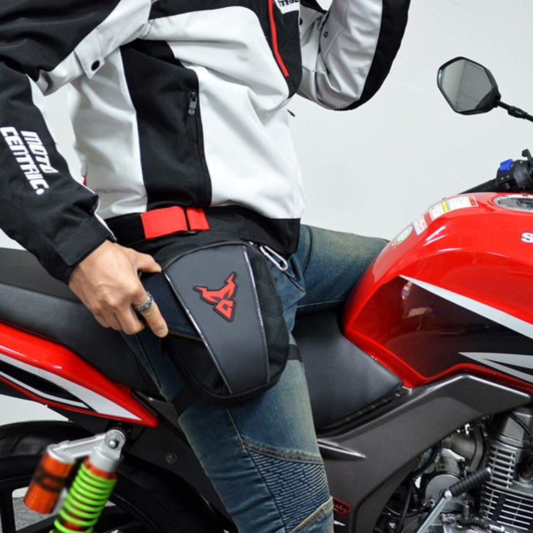 MOTOCENTRIC 11-MC-0105 Motorcycle Riding Leg Bag Waist Bag(Blue) - Bags & Luggages by MOTOCENTRIC | Online Shopping South Africa | PMC Jewellery | Buy Now Pay Later Mobicred