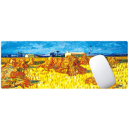 400x900x5mm Locked Am002 Large Oil Painting Desk Rubber Mouse Pad(Fisherman) - Mouse Pads by PMC Jewellery | Online Shopping South Africa | PMC Jewellery | Buy Now Pay Later Mobicred