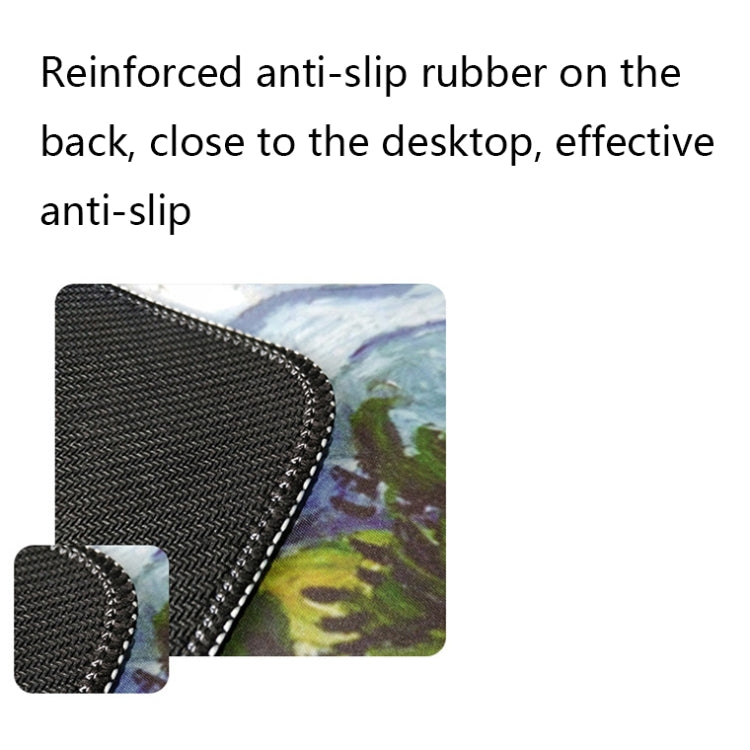 400x900x5mm Locked Am002 Large Oil Painting Desk Rubber Mouse Pad(Scarecrow) - free shipping - PMC Jewellery - Order now!