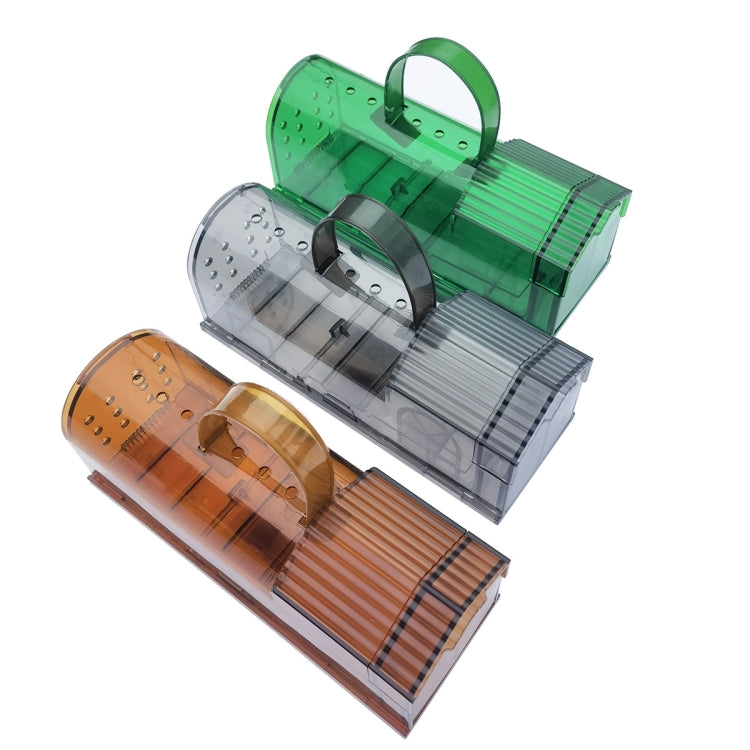 2 PCS  Large Plastic Mousetrap Mouse Cage Pedal Trap(Green) - Traps by PMC TechLife | Online Shopping South Africa | PMC TechLife | Buy Now Pay Later Mobicred