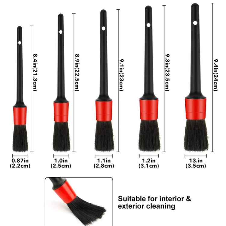 15 PCS / Set Car Cleaning Brush Wax Sponge Car Wash Tool Brush - Car washing supplies by PMC Jewellery | Online Shopping South Africa | PMC Jewellery | Buy Now Pay Later Mobicred
