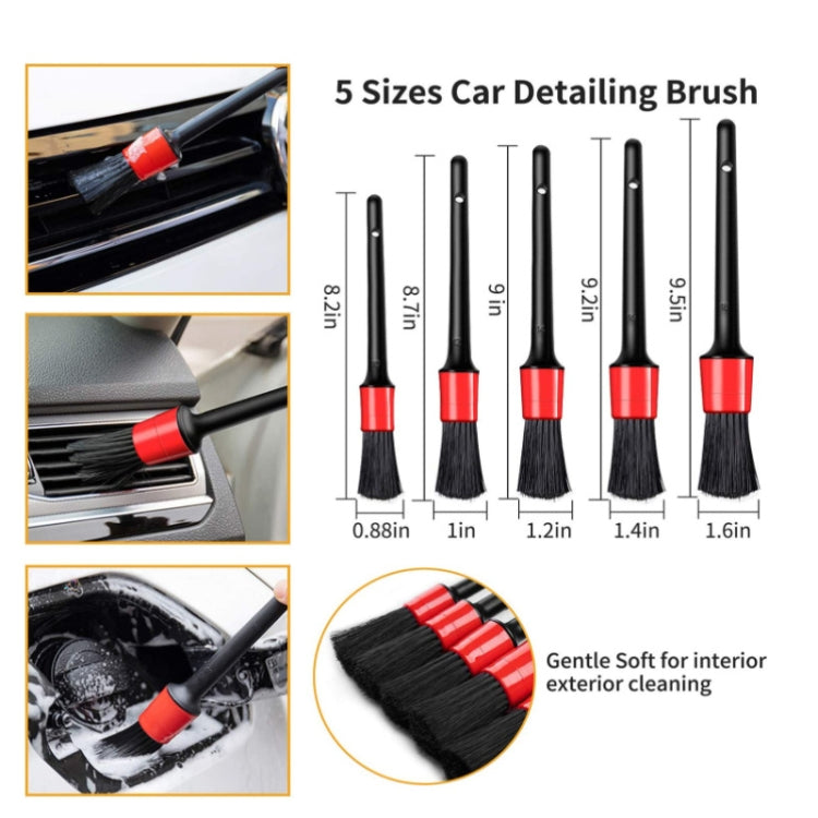 16 PCS / Set Car Washing Tool Brush Drill Cleaning Brush Tire Cleaning Floor Brush(Blue) - Car washing supplies by PMC TechLife | Online Shopping South Africa | PMC TechLife | Buy Now Pay Later Mobicred