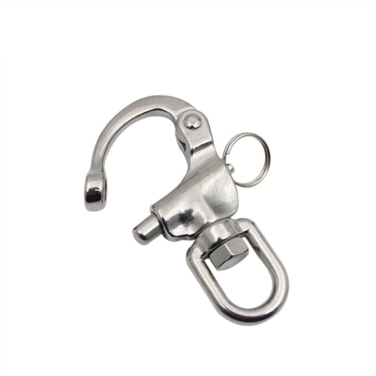 Yachting Sailing Stainless Steel Coil Type Rotary Spring Shackle, Specification: 70mm - Marine Accessories & Parts by PMC Jewellery | Online Shopping South Africa | PMC Jewellery | Buy Now Pay Later Mobicred