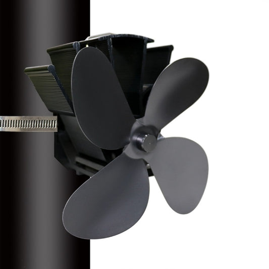 YL603 Thermodynamic Magnetless Wall Mounted Fireplace Fan(Gray) - Fireplace Fan by PMC Jewellery | Online Shopping South Africa | PMC Jewellery | Buy Now Pay Later Mobicred