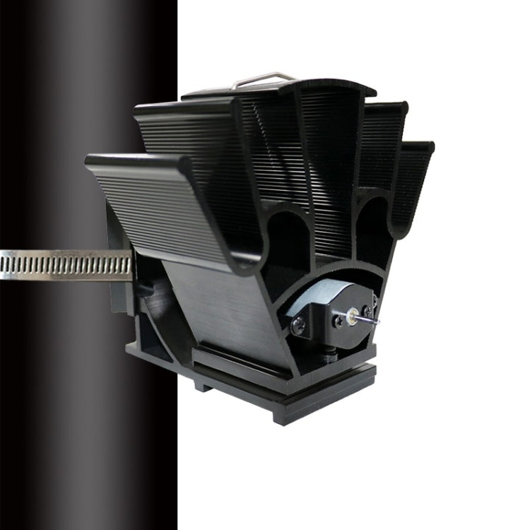 YL603 Thermodynamic Magnetless Wall Mounted Fireplace Fan(Gray) - Fireplace Fan by PMC TechLife | Online Shopping South Africa | PMC TechLife | Buy Now Pay Later Mobicred