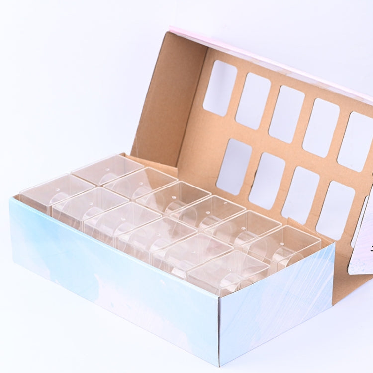 5 PCS Transparent Rectangular Watch Display Box Pull-out Electronic Watch Box(8.8 x7.7x5.4cm) - free shipping - PMC TechLife - Order now!