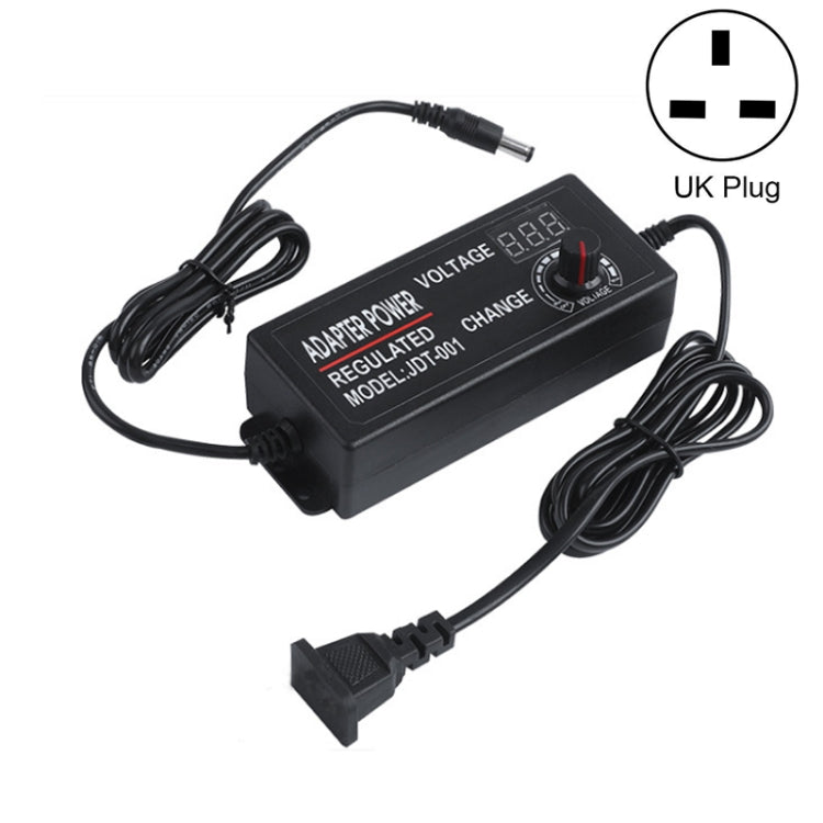 HuaZhenYuan 3-12V5A High Power Speed Regulation And Voltage Regulation Power Adapter With Monitor, Model: UK Plug - AC Adapers by HuaZhenYuan | Online Shopping South Africa | PMC TechLife | Buy Now Pay Later Mobicred