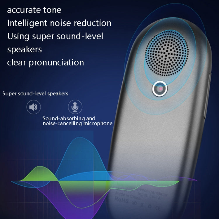 Travel Simultaneous Translator Scanning Recording Intelligent Voice Translator(White) -  by PMC TechLife | Online Shopping South Africa | PMC TechLife | Buy Now Pay Later Mobicred