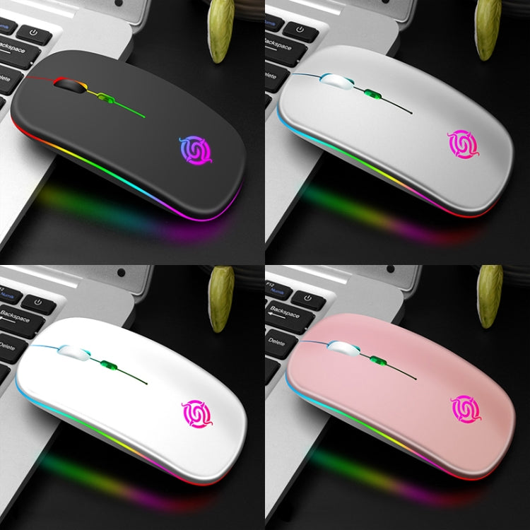 K-Snake BM110 RGB Lighting Effect Wireless Bluetooth Mouse(Black) - Wireless Mice by K-Snake | Online Shopping South Africa | PMC TechLife | Buy Now Pay Later Mobicred