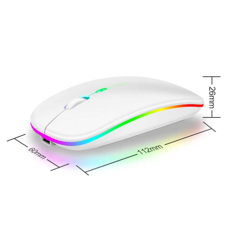 K-Snake BM110 RGB Lighting Effect Wireless Bluetooth Mouse(Black) - Wireless Mice by K-Snake | Online Shopping South Africa | PMC TechLife | Buy Now Pay Later Mobicred