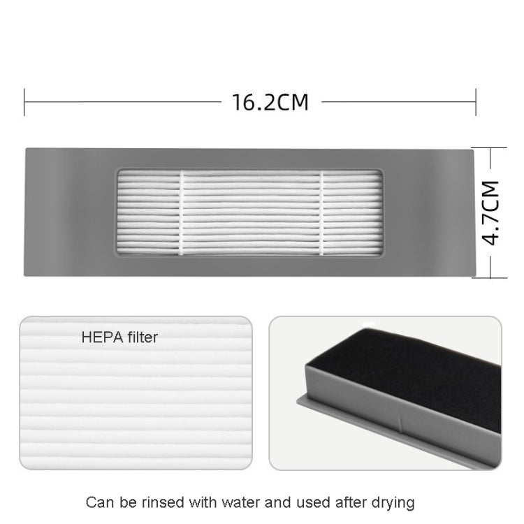1pc Main Brush Cover For ECOVACS OZMO 950 920 T5  DX55 DJ65 Vacuum Cleaner Accessories - For ECOVACS Accessories by PMc TechLife | Online Shopping South Africa | PMc TechLife | Buy Now Pay Later Mobicred