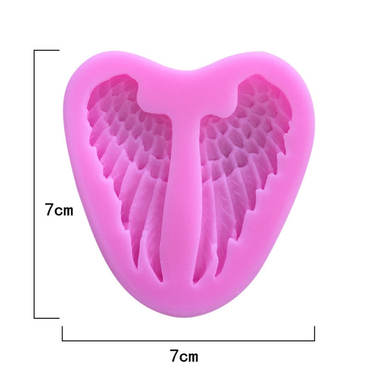 5 PCS Angel Wings Cake Silicone Mold Baking Tool - Food Molds by PMC Jewellery | Online Shopping South Africa | PMC Jewellery