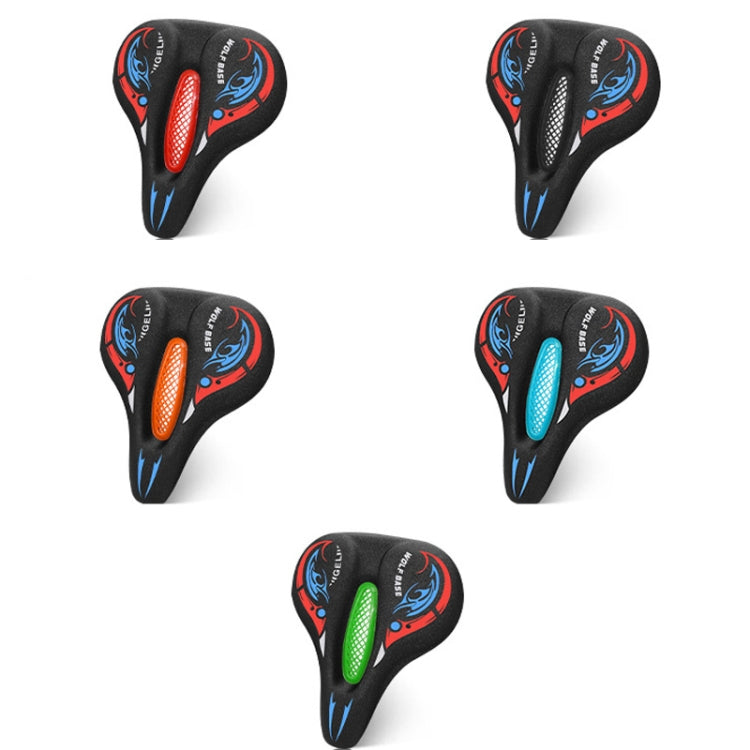 Bicycle Seat Cover Thickened Silicone Shock-absorbing Saddle Cover(Black) - Bicycle Saddle by PMc TechLife | Online Shopping South Africa | PMc TechLife | Buy Now Pay Later Mobicred