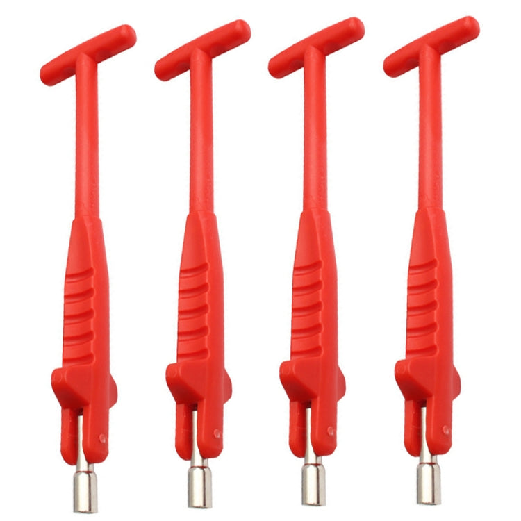 4 PCS Car Valve Lever Valve Replacement Puller Tire Repair Tool, Style: Plastic Handle - Tire Repair & Installation Tools by PMC Jewellery | Online Shopping South Africa | PMC Jewellery