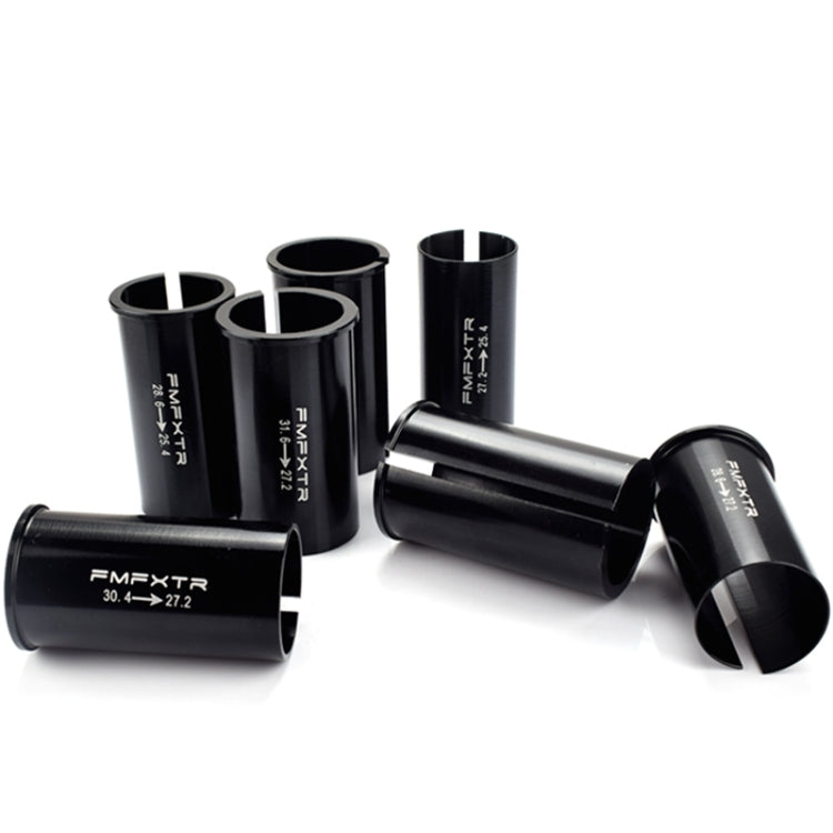 2 PCS FMFXTR Bicycle Seat Tube Reducer Sleeve Conversion Sleeve, Specification: 27.2mm To 25.4mm - Bicycle Seat Posts by FMFXTR | Online Shopping South Africa | PMc TechLife | Buy Now Pay Later Mobicred