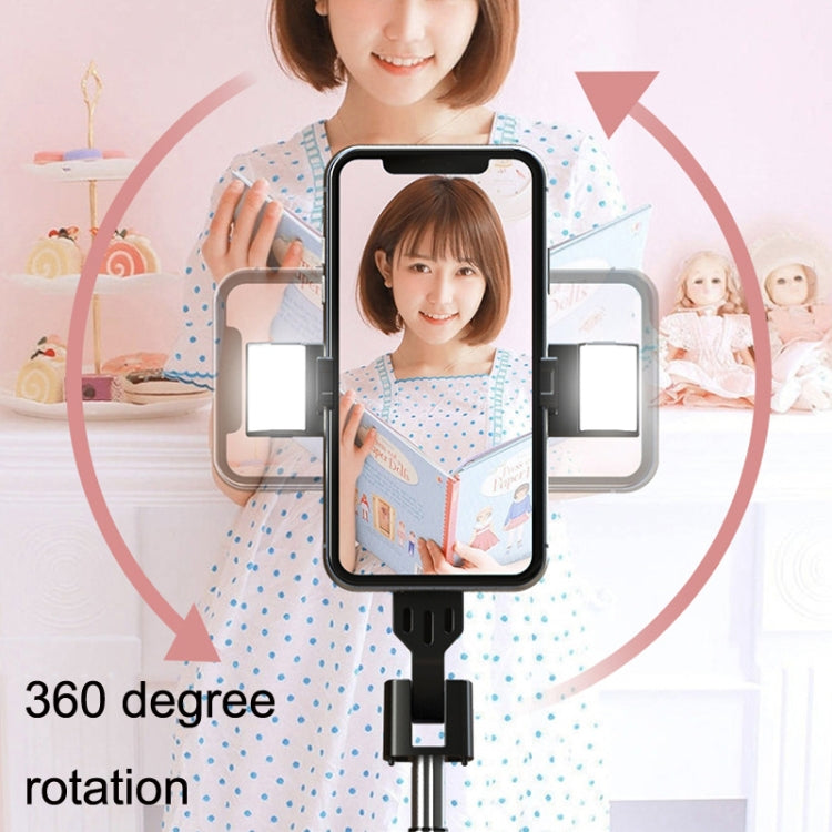 Mobile Phone Live Broadcast Bracket Bluetooth Telescopic Selfie Tripod, High: 102CM (Aluminum Alloy) - Selfie Sticks by PMC TechLife | Online Shopping South Africa | PMC TechLife | Buy Now Pay Later Mobicred