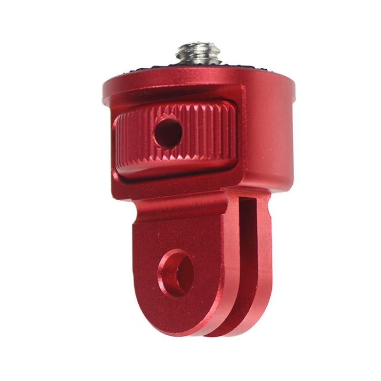 1/4 Inch Screw Converter Tripod Adapter for Sport Camera(Red) - Connection Mount by null | Online Shopping South Africa | PMC TechLife | Buy Now Pay Later Mobicred