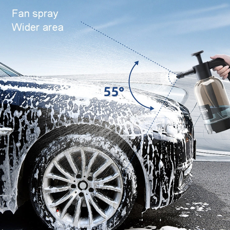 Car Washing Foam Spray Pot Home Handheld Gas Pressure Sprayer(2L+Spray Head x 2) - Car washing supplies by PMC Jewellery | Online Shopping South Africa | PMC Jewellery