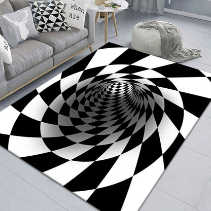 3D Geometric Stereo Trap Vision Living Room Bedroom Carpet, Size: 40x60cm(Rectangular Vision G) - Mats by PMC Jewellery | Online Shopping South Africa | PMC Jewellery