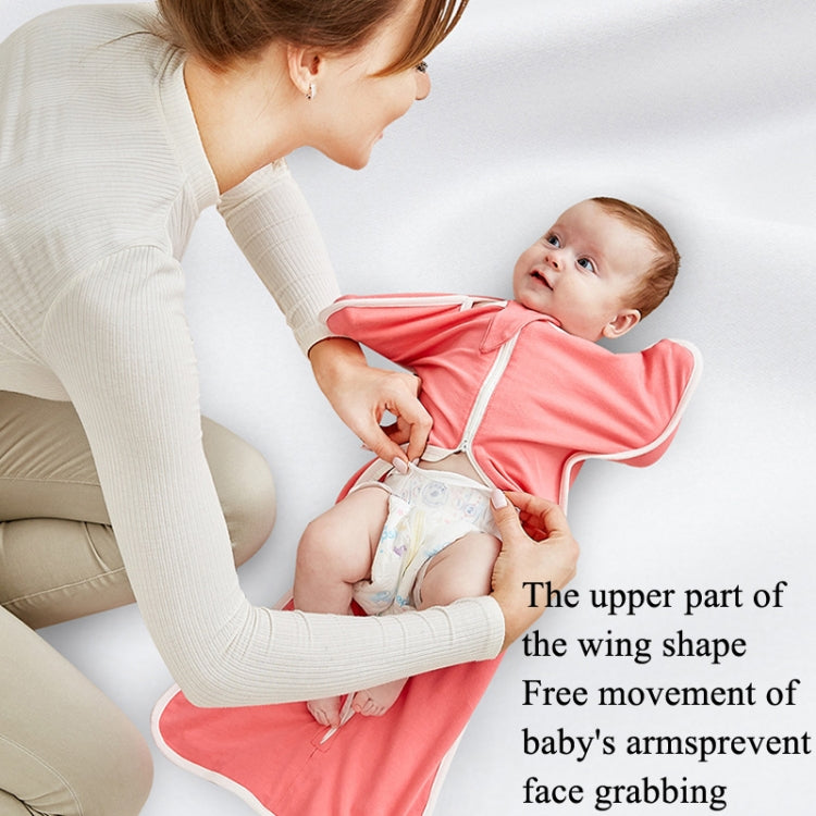 Insular Baby Cotton Quilt Newborn Swaddle Sleeping Bag Blanket, Size: 60cm For 0-3 Months(Pink) - free shipping - PMC TechLife - Order now!