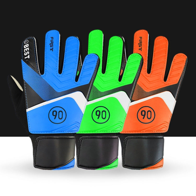 Children Football Goalkeeper Glove Latex Anti-Collision Goalkeeper Gloves, Size: 5(Green) - Safety Gloves by PMC TechLife | Online Shopping South Africa | PMC TechLife | Buy Now Pay Later Mobicred