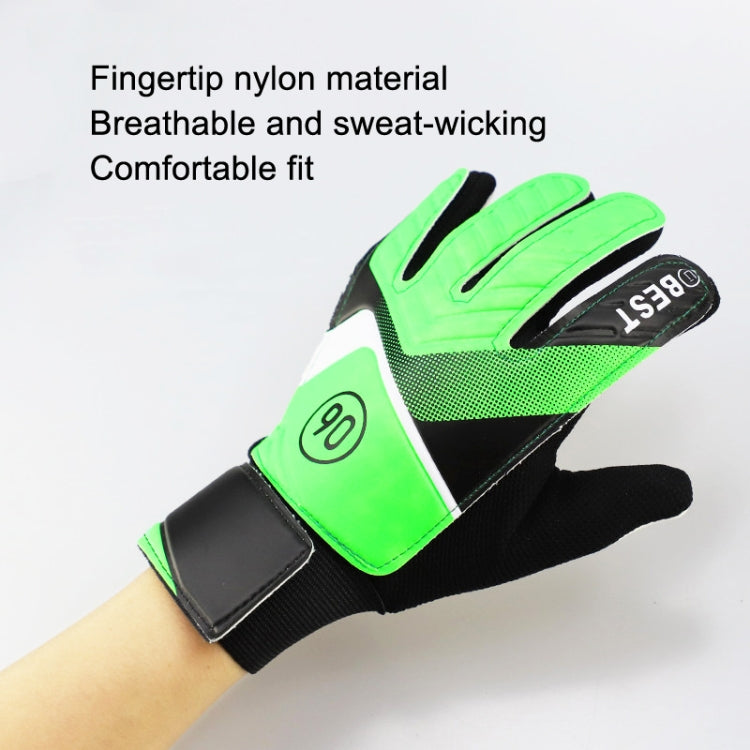 Children Football Goalkeeper Glove Latex Anti-Collision Goalkeeper Gloves, Size: 5(Blue) - Safety Gloves by PMC TechLife | Online Shopping South Africa | PMC TechLife | Buy Now Pay Later Mobicred