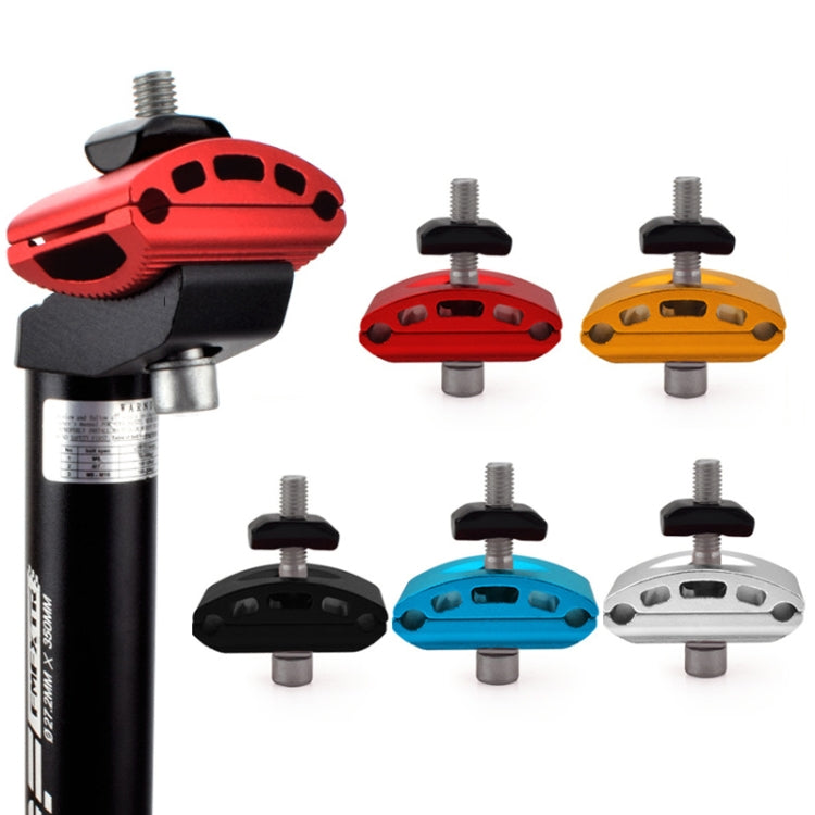 FMFXTR Bicycle Saddle Clamp Code Screw Connector(Double Rail Blue) - Others by FMFXTR | Online Shopping South Africa | PMc TechLife | Buy Now Pay Later Mobicred
