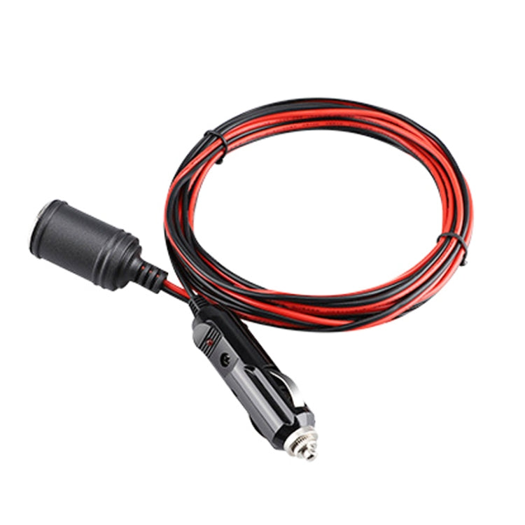 12-24V Car Cigarette Lighter Plug Extension Line, Cable Length 3.7m - Cigar Socket by PMC Jewellery | Online Shopping South Africa | PMC Jewellery