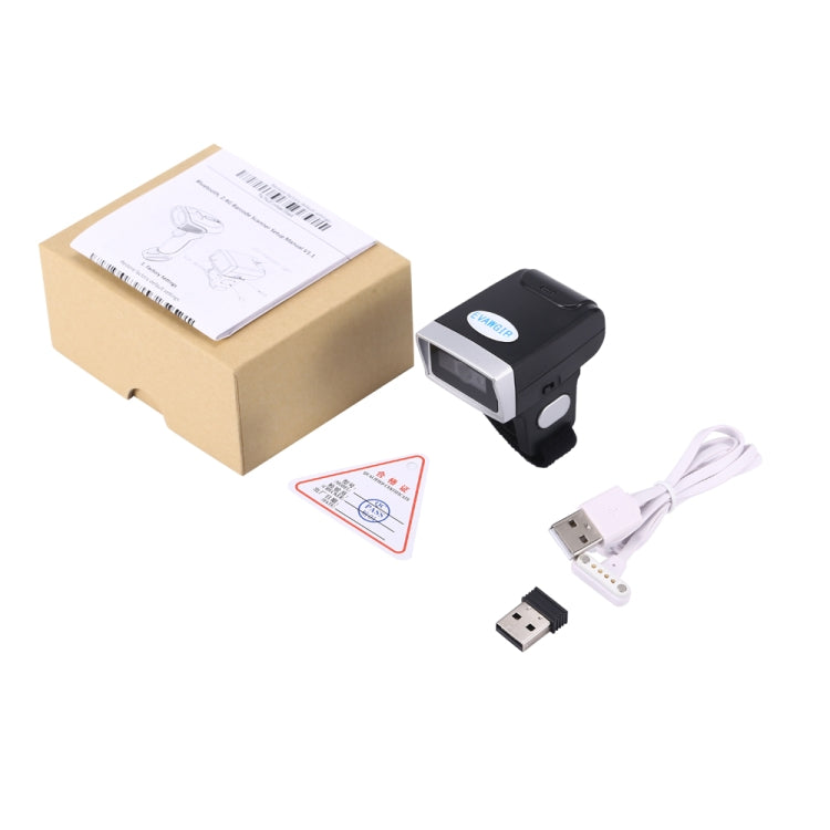 EVAWGIB DL-D604P QR Code Wireless Bluetooth Wearable Portable 360 Degree Ring Scanner - Portable Scanner by EVAWGIB | Online Shopping South Africa | PMC Jewellery | Buy Now Pay Later Mobicred