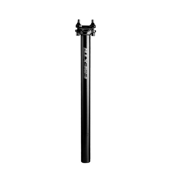FMFXTR Bicycle Extended Saddle Seat Tube Double Nail Straight Tube, Specification: 27.2mm(Black) - free shipping - PMc TechLife - Order now!