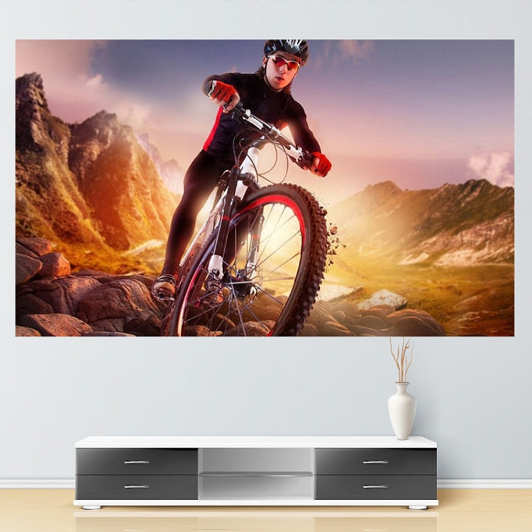 Folding Metal Anti-Light HD Projection Curtain, Size: 133 inch 16:9 300x160cm - Film Curtains by PMC TechLife | Online Shopping South Africa | PMC TechLife | Buy Now Pay Later Mobicred