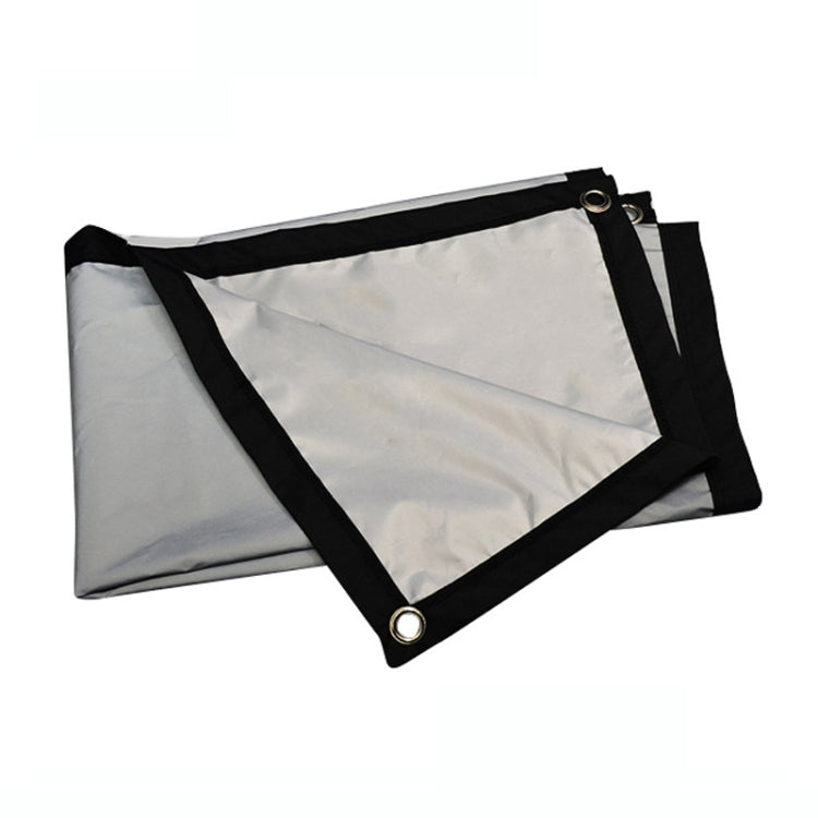 Folding Metal Anti-Light HD Projection Curtain, Size: 133 inch 16:9 300x160cm Punch Black Border - free shipping - PMC TechLife - Order now!