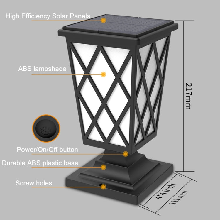 Solar Stigma Flame Lamp Garden Fencee LED Landscape Light(N260C) - Solar Lights by PMC Jewellery | Online Shopping South Africa | PMC Jewellery