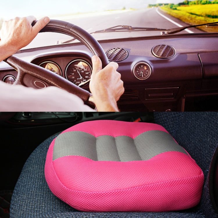 Driving Test Thickening & Heightening Pad Office Correction Hip Pad, Size: 38x38x10cm(Rose Gray) - Cushions & Pillows by PMC Jewellery | Online Shopping South Africa | PMC Jewellery | Buy Now Pay Later Mobicred