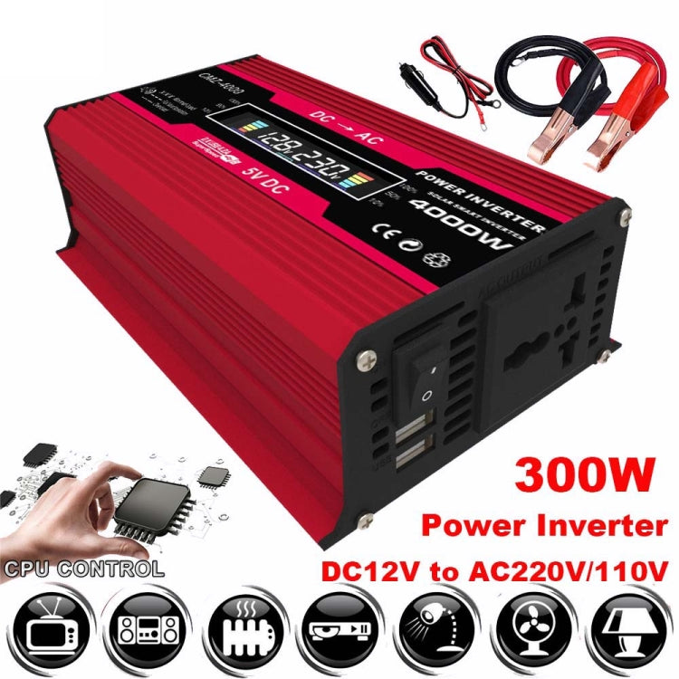 Zhi Zun Solar Power System Inverters+30A Controller+18W 18V Solar Panel, Specification: Black 12V To 220V - Charger by PMC Jewellery | Online Shopping South Africa | PMC Jewellery | Buy Now Pay Later Mobicred