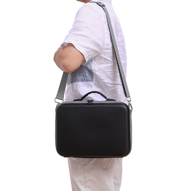 Suitcase Backpack Messenger Bag Organizer for DJI MINI 3 PRO( Pu Diamond Pattern) - Carry Cases & Bags by PMC TechLife | Online Shopping South Africa | PMC TechLife | Buy Now Pay Later Mobicred