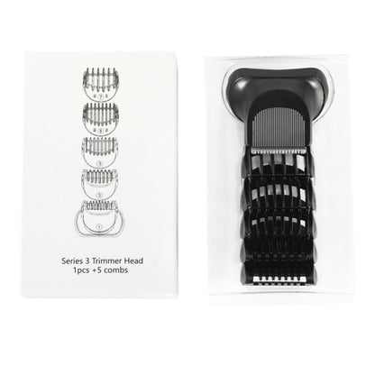 Electric Shaver 1 Head + 5 Combs For BRAUN 3 Series - Hair Trimmer by PMC Jewellery | Online Shopping South Africa | PMC Jewellery