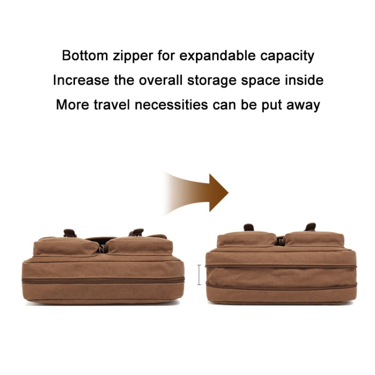 AUGUR Men Single-shoulder Crossbody Messenger Canvas Bag(Black) - free shipping - PMC TechLife - Order now!