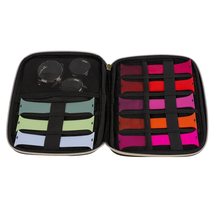 Velvet Watch Strap Watch Accessories Storage Bag, Specification: Pink M - free shipping - PMc TechLife - Order now!